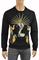 Mens Designer Clothes | GUCCI Men's Cotton Sweatshirt With Kingsnake Print #359 View 1