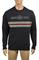 Mens Designer Clothes | GUCCI Men's cotton sweatshirt with logo embroidery 125 View 1