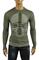Mens Designer Clothes | GUCCI Men's Crew Neck Cotton Sweater #77 View 1
