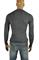 Mens Designer Clothes | GUCCI Men's Stripe Fitted Knit Sweater #93 View 2