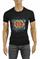 Mens Designer Clothes | GUCCI front print cotton T-Shirt #243 View 2