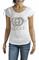 Womens Designer Clothes | GUCCI women's t-shirt with GG logo appliquÃ© 265 View 1