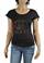 Womens Designer Clothes | GUCCI women's t-shirt with GG logo appliquÃ© 266 View 1