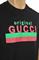 Mens Designer Clothes | Original GUCCI print oversize men's t-shirt 283 View 5