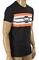 Mens Designer Clothes | GUCCI cotton T-shirt with front print logo 289 View 4