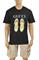 Mens Designer Clothes | GUCCI Men's Cotton T-shirt With Front Shoes print 317 View 1