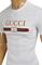 Mens Designer Clothes | GUCCI Men T-shirt with front logo 318 View 4