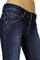 Womens Designer Clothes | PRADA LADIES JEANS In Navy Blue Color #5 View 5