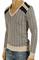 Mens Designer Clothes | PRADA Men's Knitted V-Neck Sweater #14 View 1