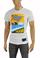 Mens Designer Clothes | PRADA Men's cotton T-shirt with print #101 View 1