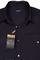 Mens Designer Clothes | VERSACE Men's Dress Shirt In Black #133 View 8