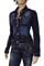 Womens Designer Clothes | VERSACE Lady's Fitted Jeans Jacket #15 View 1