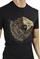 Mens Designer Clothes | VERSACE men's t-shirt with front medusa print 114 View 3