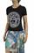 Womens Designer Clothes | VERSACE Women's Medusa Print T-Shirt 132 View 1