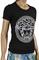 Womens Designer Clothes | VERSACE Women's Medusa Print T-Shirt 132 View 4