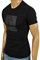 Mens Designer Clothes | VERSACE Men's Fitted T-Shirt #71 View 3