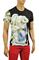 Mens Designer Clothes | VERSACE Men's Short Sleeve Tee #88 View 1