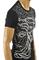 Mens Designer Clothes | VERSACE Men's Short Sleeve Tee #103 View 3