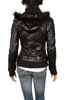 TodayFashion Ladies Artificial Leather/Fur Jacket #312 - Click Image to Close
