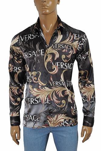 VERSACE Men's Dress Shirt 184 - Click Image to Close