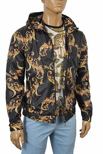 VERSACE Men's Zip up Hooded Jacket #23 - Click Image to Close