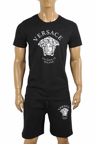 VERSACE Men's Medusa T-Shirt and Shorts Set 32 - Click Image to Close