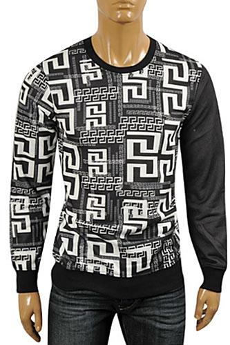 versace men's pullover