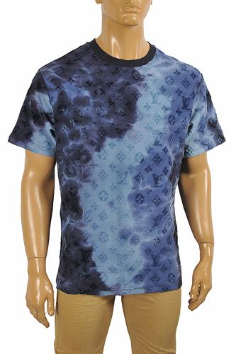 LOUIS VUITTON men's monogram embroidery t-shirt 5 - Click Image to Close